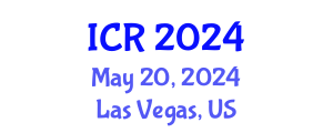 International Conference on Rheology (ICR) May 20, 2024 - Las Vegas, United States