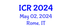 International Conference on Rheology (ICR) May 02, 2024 - Rome, Italy