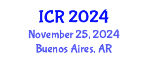 International Conference on Rheology (ICR) November 25, 2024 - Buenos Aires, Argentina
