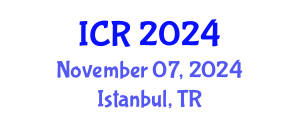 International Conference on Rheology (ICR) November 07, 2024 - Istanbul, Turkey