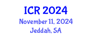 International Conference on Rheology (ICR) November 11, 2024 - Jeddah, Saudi Arabia