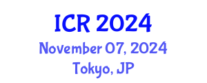 International Conference on Rheology (ICR) November 07, 2024 - Tokyo, Japan