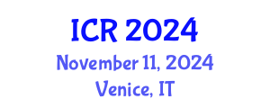 International Conference on Rheology (ICR) November 11, 2024 - Venice, Italy