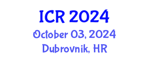 International Conference on Rheology (ICR) October 03, 2024 - Dubrovnik, Croatia