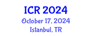 International Conference on Rheology (ICR) October 17, 2024 - Istanbul, Turkey