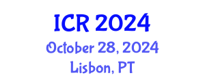 International Conference on Rheology (ICR) October 28, 2024 - Lisbon, Portugal