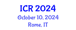 International Conference on Rheology (ICR) October 10, 2024 - Rome, Italy