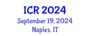 International Conference on Rheology (ICR) September 19, 2024 - Naples, Italy