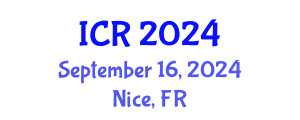 International Conference on Rheology (ICR) September 16, 2024 - Nice, France