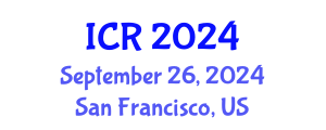 International Conference on Rheology (ICR) September 26, 2024 - San Francisco, United States