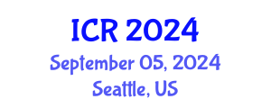 International Conference on Rheology (ICR) September 05, 2024 - Seattle, United States