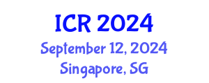 International Conference on Rheology (ICR) September 12, 2024 - Singapore, Singapore
