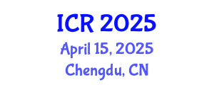 International Conference on Rheology (ICR) April 15, 2025 - Chengdu, China