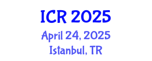 International Conference on Rheology (ICR) April 26, 2025 - Istanbul, Turkey