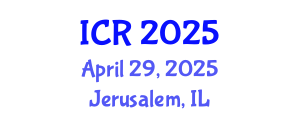 International Conference on Rheology (ICR) April 29, 2025 - Jerusalem, Israel
