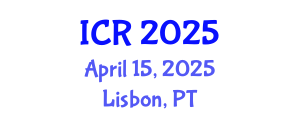 International Conference on Rheology (ICR) April 15, 2025 - Lisbon, Portugal