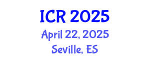 International Conference on Rheology (ICR) April 22, 2025 - Seville, Spain
