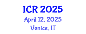 International Conference on Rheology (ICR) April 12, 2025 - Venice, Italy