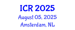 International Conference on Rheology (ICR) August 05, 2025 - Amsterdam, Netherlands
