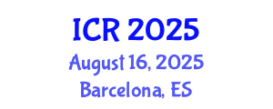 International Conference on Rheology (ICR) August 16, 2025 - Barcelona, Spain