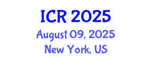 International Conference on Rheology (ICR) August 09, 2025 - New York, United States