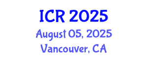 International Conference on Rheology (ICR) August 05, 2025 - Vancouver, Canada