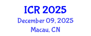 International Conference on Rheology (ICR) December 09, 2025 - Macau, China
