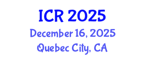 International Conference on Rheology (ICR) December 16, 2025 - Quebec City, Canada