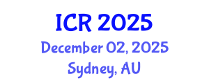 International Conference on Rheology (ICR) December 02, 2025 - Sydney, Australia