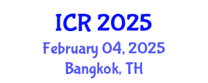 International Conference on Rheology (ICR) February 04, 2025 - Bangkok, Thailand