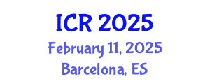 International Conference on Rheology (ICR) February 11, 2025 - Barcelona, Spain