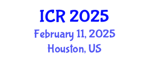 International Conference on Rheology (ICR) February 11, 2025 - Houston, United States