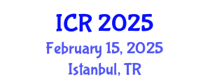 International Conference on Rheology (ICR) February 15, 2025 - Istanbul, Turkey