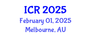 International Conference on Rheology (ICR) February 01, 2025 - Melbourne, Australia