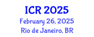 International Conference on Rheology (ICR) February 26, 2025 - Rio de Janeiro, Brazil