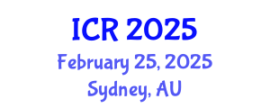 International Conference on Rheology (ICR) February 25, 2025 - Sydney, Australia