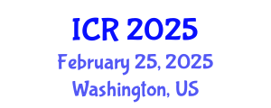 International Conference on Rheology (ICR) February 25, 2025 - Washington, United States