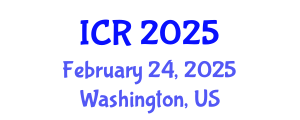 International Conference on Rheology (ICR) February 24, 2025 - Washington, United States