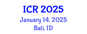 International Conference on Rheology (ICR) January 14, 2025 - Bali, Indonesia