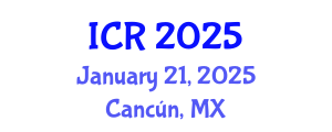 International Conference on Rheology (ICR) January 21, 2025 - Cancún, Mexico