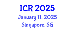 International Conference on Rheology (ICR) January 11, 2025 - Singapore, Singapore