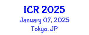 International Conference on Rheology (ICR) January 07, 2025 - Tokyo, Japan