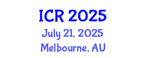 International Conference on Rheology (ICR) July 21, 2025 - Melbourne, Australia
