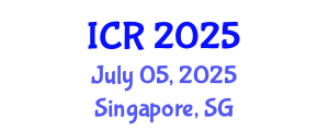 International Conference on Rheology (ICR) July 05, 2025 - Singapore, Singapore