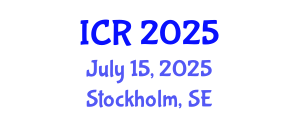 International Conference on Rheology (ICR) July 15, 2025 - Stockholm, Sweden