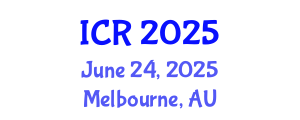 International Conference on Rheology (ICR) June 24, 2025 - Melbourne, Australia