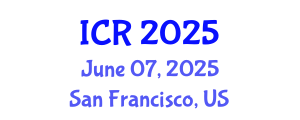 International Conference on Rheology (ICR) June 07, 2025 - San Francisco, United States