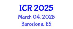 International Conference on Rheology (ICR) March 04, 2025 - Barcelona, Spain