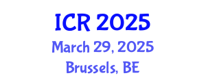 International Conference on Rheology (ICR) March 29, 2025 - Brussels, Belgium