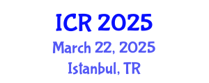 International Conference on Rheology (ICR) March 22, 2025 - Istanbul, Turkey